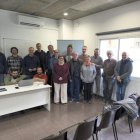 Els membres de la comunitat energètica reunits dissabte. - CEDIDA