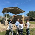 Visita ahir a la zona del mausoleu romà de Corbins. - AJUNTAMENT DE CORBINS