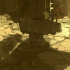 Una de las cámaras de peligro de Perseverance capturó el taladro del rover recolectando la muestra de roca “Main River” en “Witch Hazel Hill” .