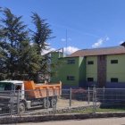 Maquinària a la zona on s’iniciaran les obres aquesta setmana. - C. SANS