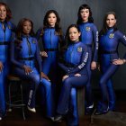 Les sis dones que van formar la missió fins al límit de l’atmosfera amb l’espai exterior. - BLUE ORIGIN