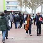Aspirants lleidatans a les oposicions del passat 22 de març. - MAGDALENA ALTISENT