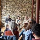 Debat celebrat dilluns al Centre d’Art i Natura de Farrera. - QUEPO