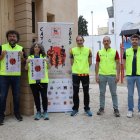 La presentació de la prova, ahir a Ivars d’Urgell. - ALBA GARCÍA