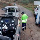 Els responsables d’alguns embassaments han optat per les estacions de desinfecció mòbils. - CONFEDERACIÓN HIDROGRÁFICA DEL TAJO