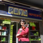 Roser Payà abaixarà la persiana de la impremta Payà a finals d’any per jubilació. - MAGDALENA ALTISENT