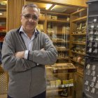 El president dels estanquers de la demarcació de Lleida. - LAIA PEDRÓS