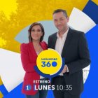 Adela González i Javier Ruiz presentaran ‘Mañaneros 360’. - RTVE