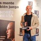 Andrés Iniesta, ahir en la presentació del seu llibre. - EUROPA PRESS
