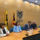 El conseller Francesc Xavier Vila, ahir al consell del Jussà. - POLÍTICA LINGÜÍSTICA