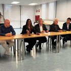Lorena González i Joan Talarn, en la jornada a Balaguer. - PAERIA DE BALAGUER