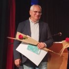 El poeta de Mollerussa Jaume Suau va rebre el premi dimecres.