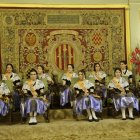 Imatge d’arxiu de les Festes de Maig del 2019, l’últim any que hi va haver pubilles de Lleida. - AMADO FORROLLA