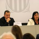El conseller d'Agricultura, Òscar Ordeig, i la delegada del Govern a Lleida, Núria Gil, han encapçalat la reunió de Coordinació de la Campanya Agrària de Lleida 2025