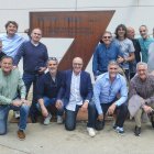 Cita d’ex-UE Lleida- Rubio, Txema, Lekumberri, Amavisca, Pablo, Puig Solsona, Mariani, Aleñà, Espejo, Carlos, Òscar Martínez, Manolo, Cancillo, Bartolo i Miquel Genís van compartir vivències al Camp d’Esports i taula i estovalles a la Braseria Isidro.