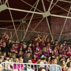 L’afició lleidatana es va fer notar al pavelló andorrà. - JAVI ENJUANES
