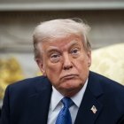 Les polèmiques per les seues polítiques passen factura a la popularitat de Donald Trump. - EUROPA PRESS / CONTACTO / AL DRAGO - POOL VIA CNP