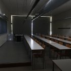 Una aula de la UdL.