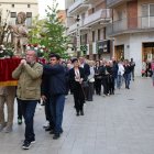 La processó dedicada a Sant Isidori va reunir un bon nombre de veïns. - J.GÓMEZ