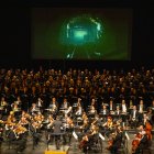 Un moment d’‘Òpera a les venes’ diumenge a la Llotja.