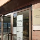 Les oficines del registre civil a Lleida.