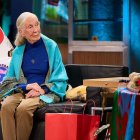 Jane Goodall, durant la seua visita al plató de ‘La revolta’. - RTVE