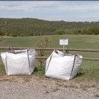 Els sacs de compostatge des d’on es podrà recollir el compost. - CONSELL DEL SOLSONÈS