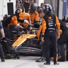 Oscar Piastri al ‘pit-stop’ durant el Gran Premi de Miami. - EFE
