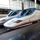 Trenes AVE de Renfe.