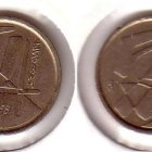 Moneda de cinco pesetas.