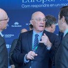 Torres i Oliu conversen en l’esdeveniment del Cercle d’Economia. - ACN