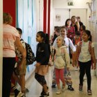 Foto d’arxiu de l’inici de l’últim curs escolar a Lleida. - AMADO FORROLLA