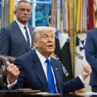 El president dels Estats Units, Donald Trump. - EFE/JIM LO SCALZO