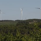 Imatge d’arxiu de molins de vent a les Garrigues. - ITMAR FABREGAT