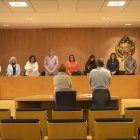 Minut de silenci en memòria de Xavier Garcia. - LAIA PEDRÓS