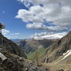 Una de les sirenes situades al costat de la presa de Llauset, a Montanui (Osca), per alertar de situacions d’emergència a l’embassament.