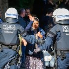 Tensió en el desallotjament d’un assentament de barraques a Barcelona - EUROPA PRESS