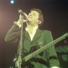 Alejandro Sanz, en el concierto en Lleida en julio de 1998.