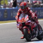 Marc Márquez con su Ducati.
