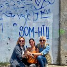Les primeres artistes van començar ahir a treballar en les seues obres. - AJUNTAMENT DE TORREFARRERA
