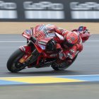 Marc Márquez, con su Ducati, en el circuito de Le Mans.