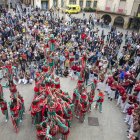 Un moment de la Diada Castellera.