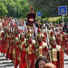 Un imatge de la desfilada dels Armats a la Seu d'Urgell.