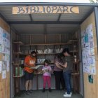 El biblioparc va ser inaugurat el passat 26 d’abril. - LAIA PEDRÓS