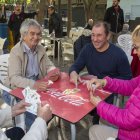El campionat de botifarra va comptar amb 14 parelles inscrites. - LAIA PEDRÓS