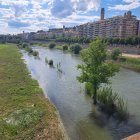 El Segre redueix el cabal però continua inundant part de la canalització - SCD