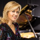 La pianista russonord-americana Olga Kern, dissabte a Lleida.