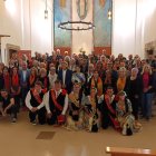 Fotografia de grup del primer acte del cicle ‘Segrià Corals’ diumenge a Alcarràs. - CONSELL COMARCAL DEL SEGRIÀ