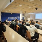 Estudiants de l’IES Lo Pla d’Urgell de Bellpuig durant una visita al CEEILleida. - CEEILLEIDA
