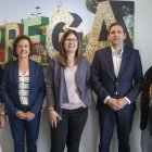 La presentació es va fer ahir a la Store de CaixaBank a Tàrrega. - LAIA PEDRÓS